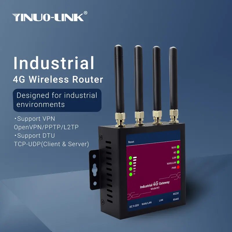 3G 4G LTE GSM Modem Router- Support VPN client/Server(PPTP L2TP OPENVPN IPSEC and GRE)
